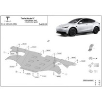 Protection sous moteur électrique arrière Tesla Model Y AWD/RWD