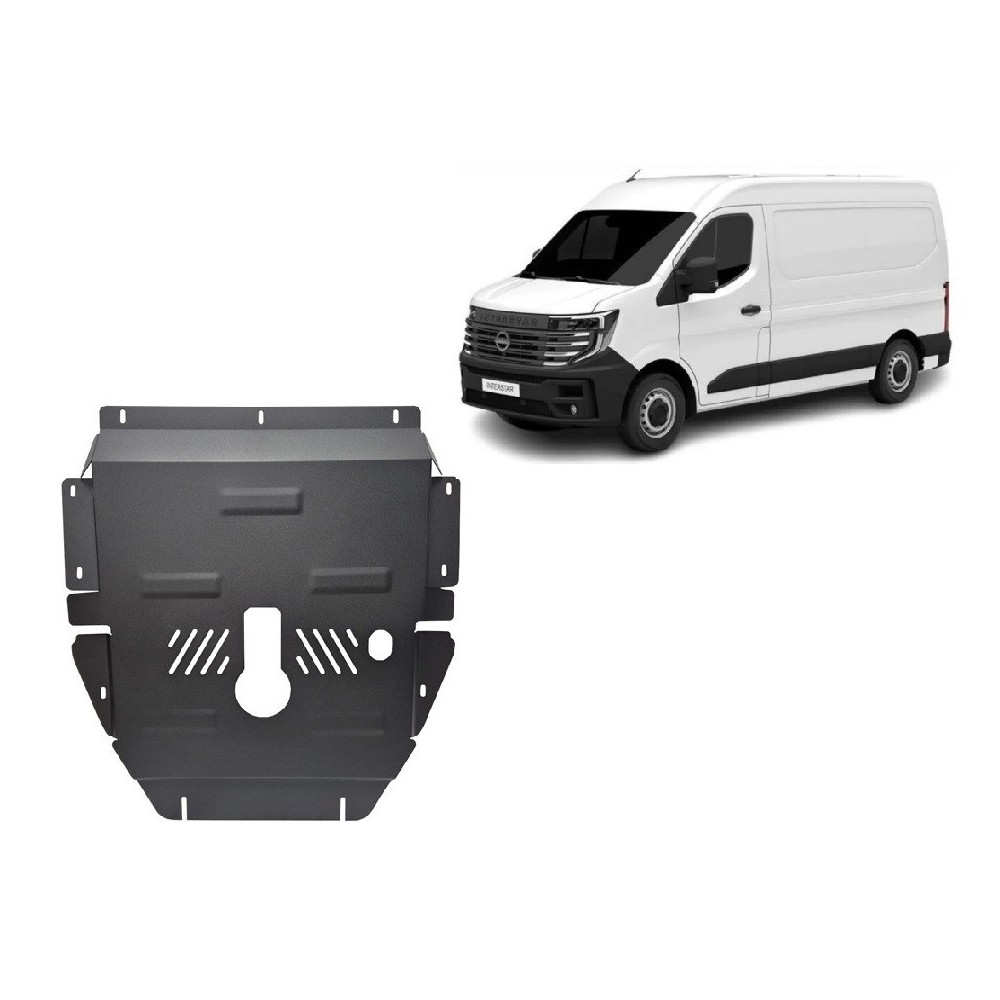 Protection sous moteur et de la boîte de vitesse Nissan Interstar