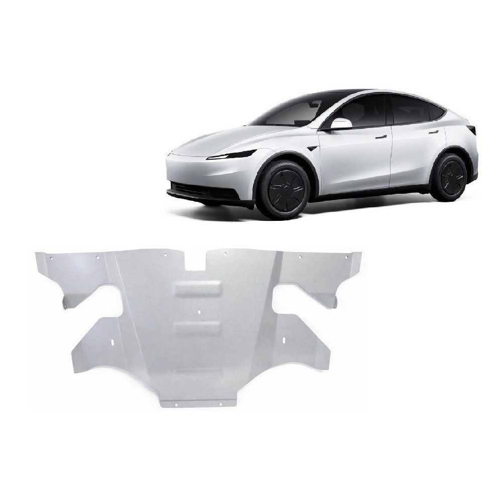 Protection moteur électrique arrière en aluminium – Tesla Model Y Juniper