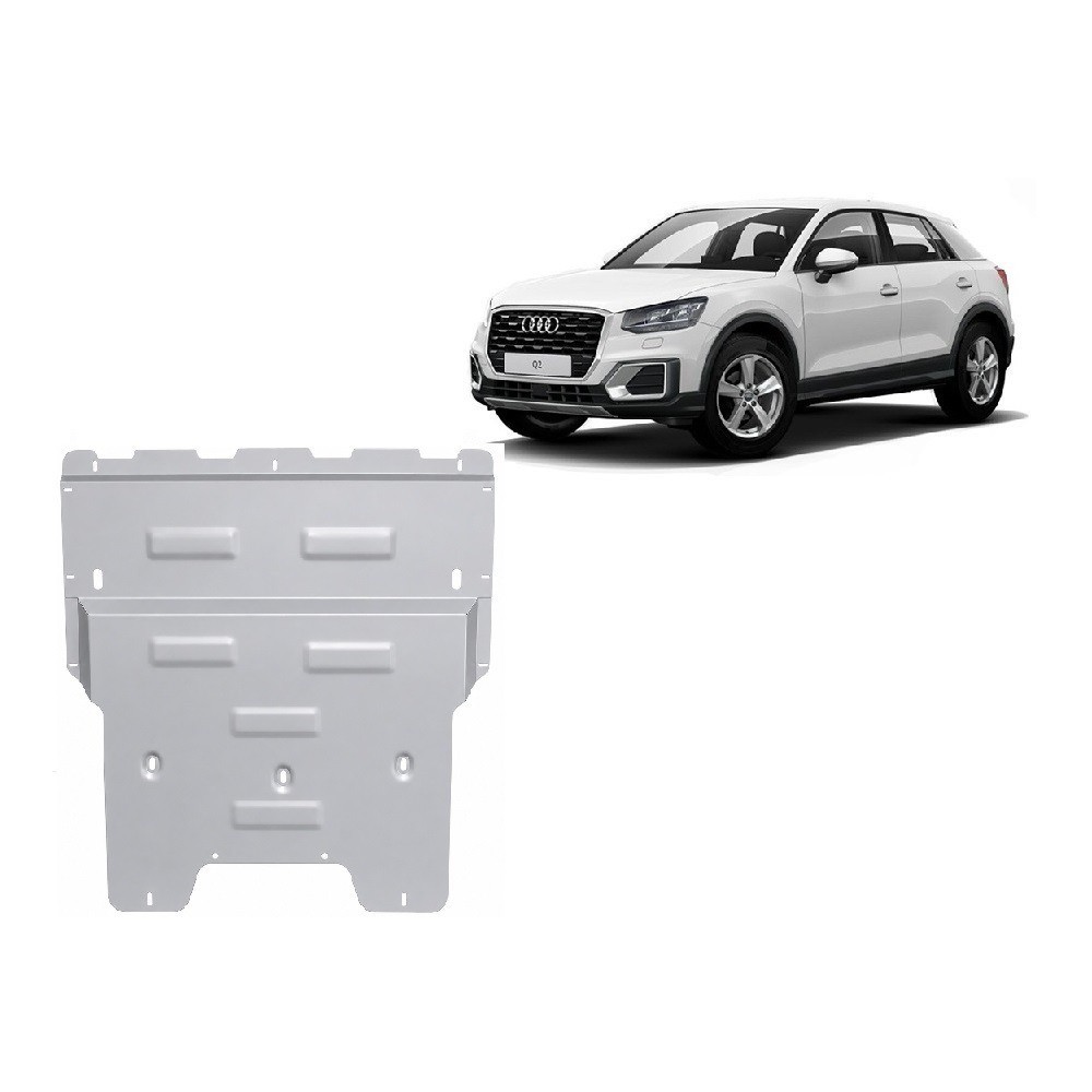 Aluminium protection sous moteur et de la boîte de vitesse Audi Q2