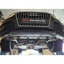 Aluminium protection sous moteur et de la boîte de vitesse Audi Q3