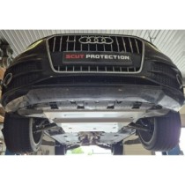 Aluminium protection sous moteur et de la boîte de vitesse Audi Q3