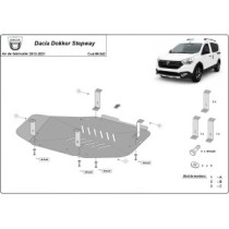 Protection de réservoir Dacia Dokker Stepway