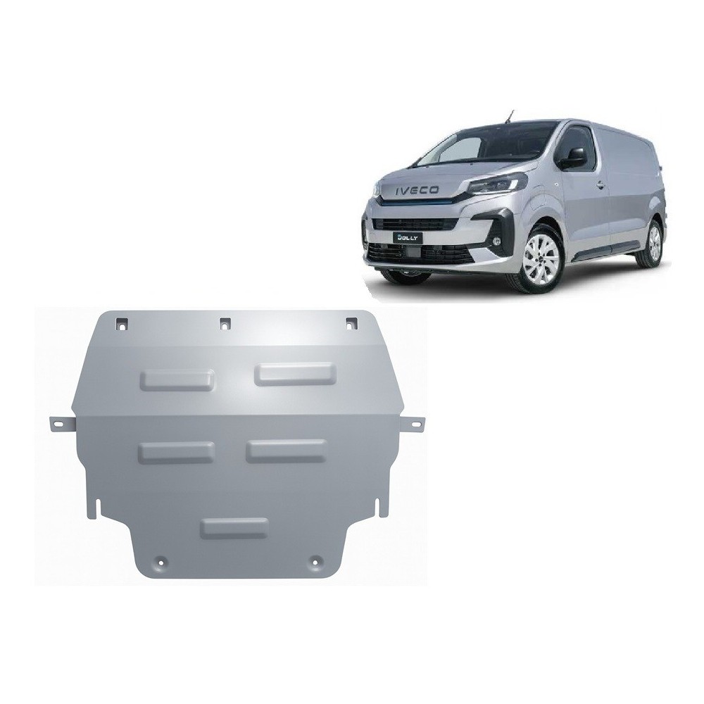 Protection sous moteur et de la boîte de vitesse Iveco eJolly - Aluminium