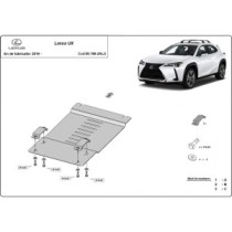 Protection / verrou de catalyseur en aluminium pour Lexus UX