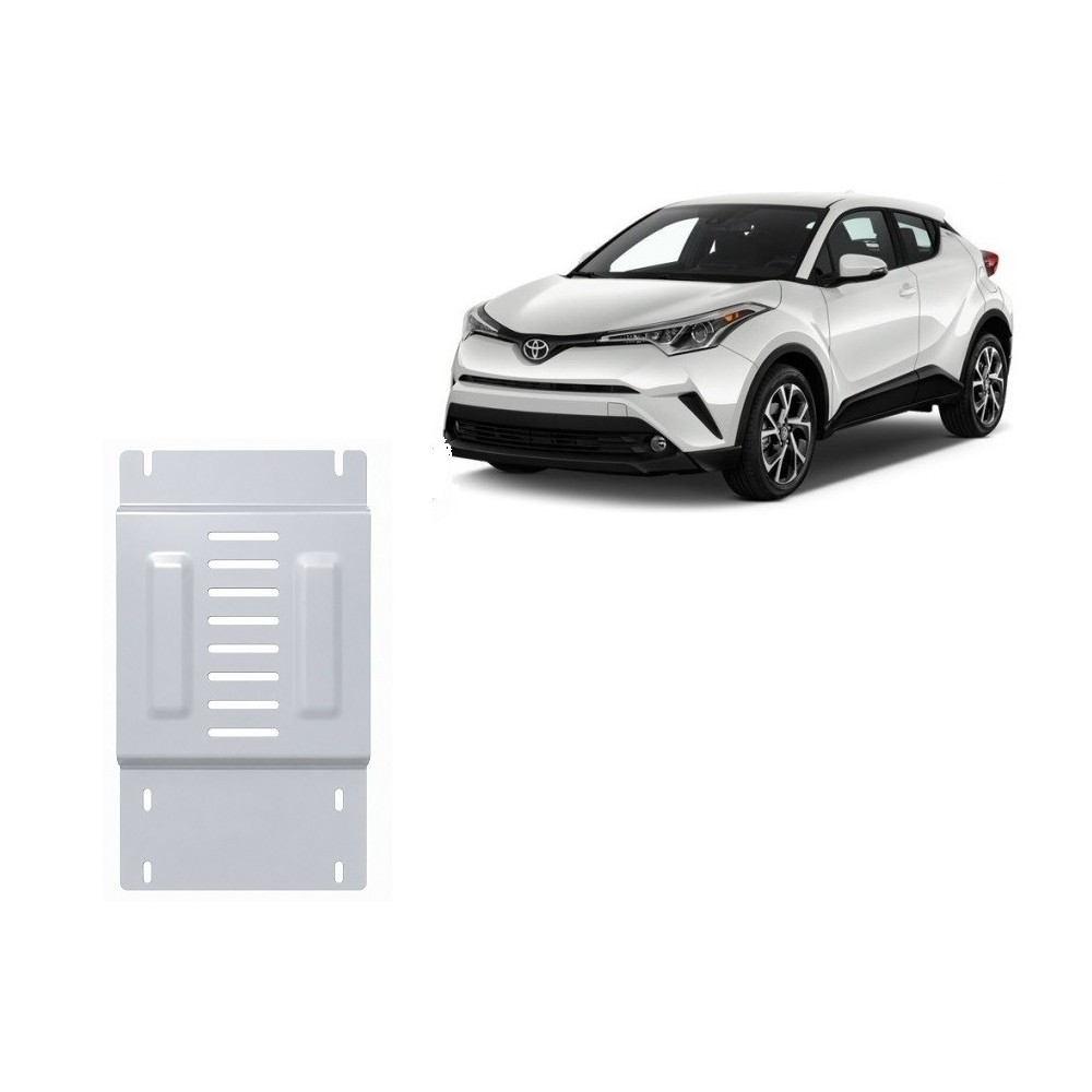 Protection / verrou de catalyseur en aluminium pour Toyota C-HR