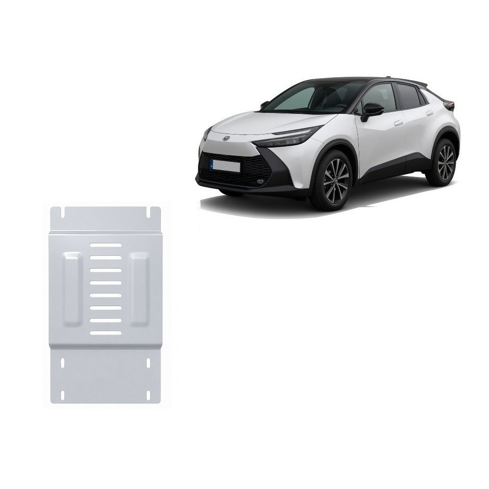 Protection / verrou de catalyseur en aluminium pour Toyota C-HR