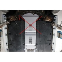 Protection / verrou de catalyseur en aluminium pour Toyota C-HR
