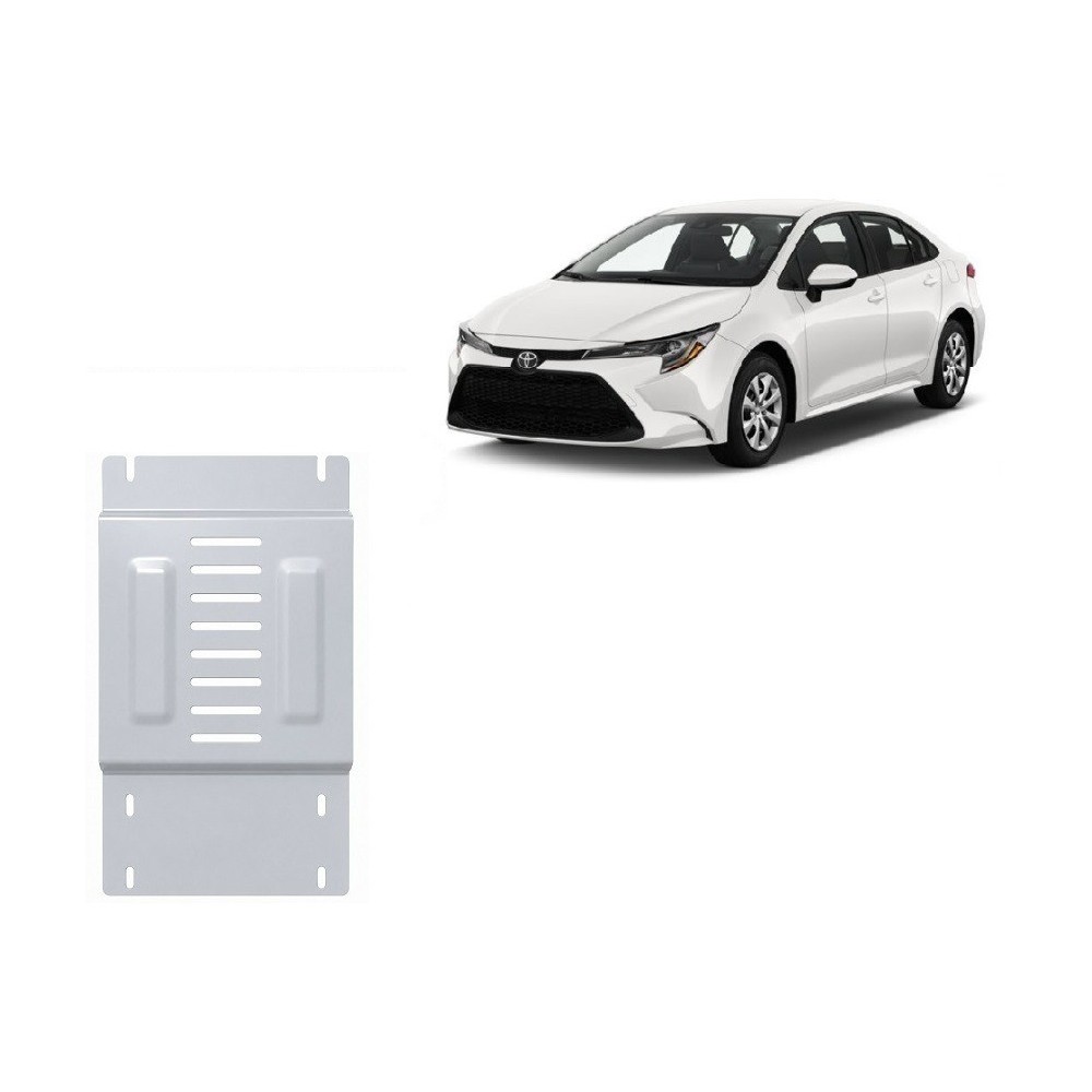 Protection / verrou de catalyseur en aluminium pour Toyota Corolla
