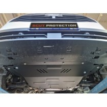 Acier galvanisé protection sous moteur et de la boîte de vitesse Ford Tourneo Custom PHEV