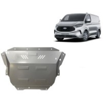 Aluminium protection sous moteur et de la boîte de vitesse Ford Tourneo Custom