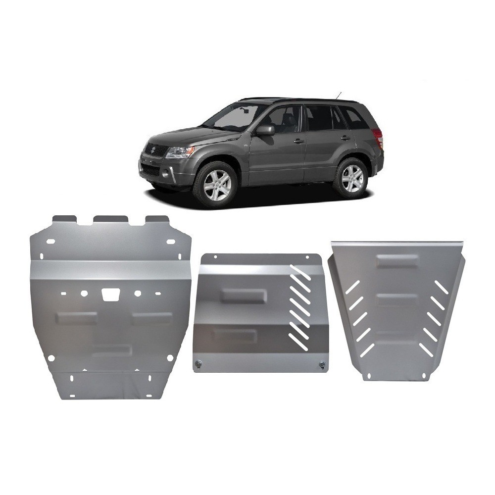 Protection sous moteur Suzuki Grand Vitara - forfait promotionnel aluminium