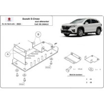 Protection sous moteur Suzuki S-Cross - forfait promotionnel aluminium