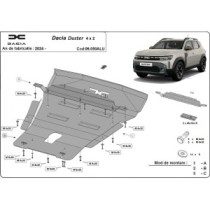 Protection sous moteur et de la boîte de vitesse Dacia Duster Aluminium- 4x2