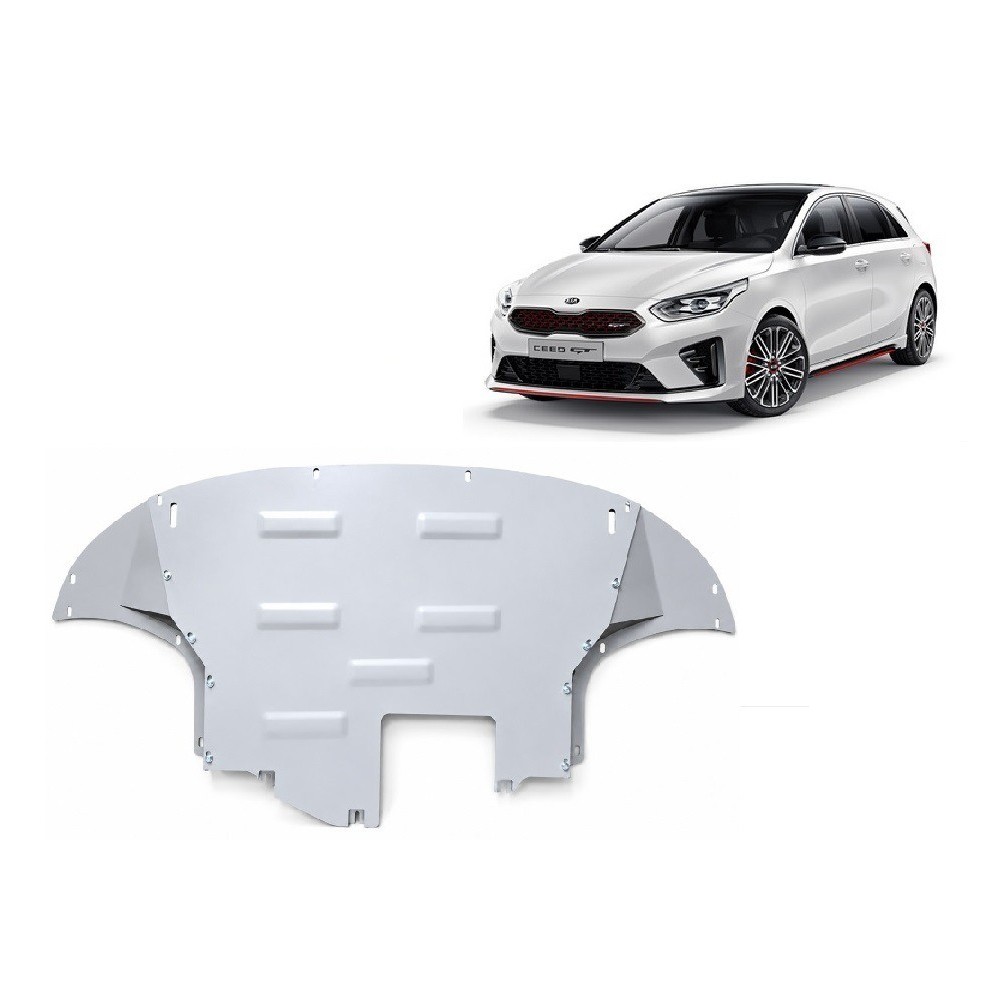 Aluminium protection sous moteur et de la boîte de vitesse Kia C eed