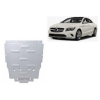 Aluminum protection sous moteur et de la boîte de vitesse Mercedes CLA