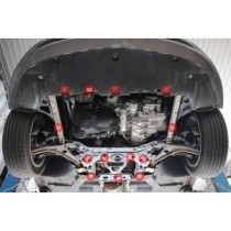 Aluminum protection sous moteur et de la boîte de vitesse Mercedes CLA