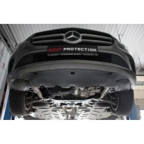 Aluminum protection sous moteur et de la boîte de vitesse Mercedes CLA