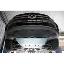 Aluminum protection sous moteur et de la boîte de vitesse Mercedes GLB