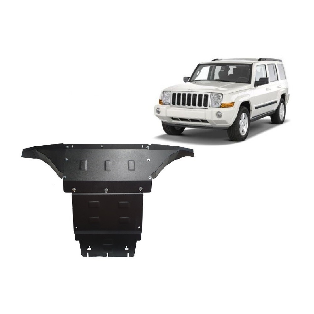 Protection sous moteur et de la boîte de vitesse Jeep Commander