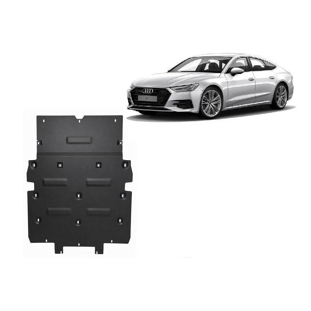 Protection sous moteur et de la radiateur Audi A7