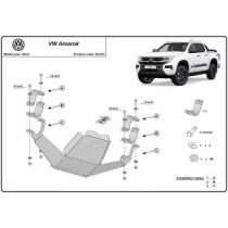 Protection du différentiel Volkswagen Amarok
