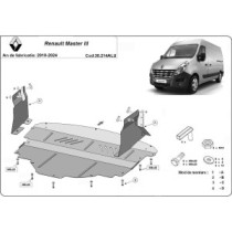 Protection sous moteur et de la boîte de vitesse Renault Master - Aluminium