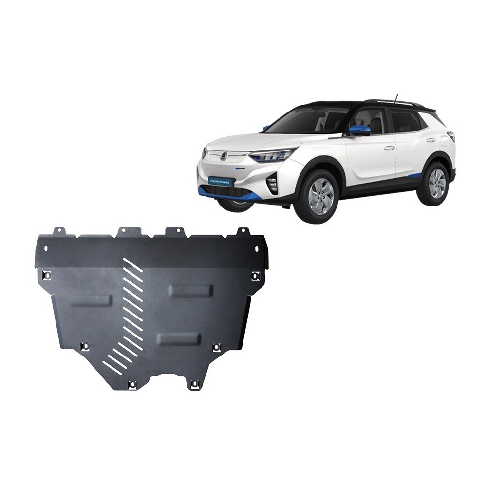 Protection sous moteur et de la radiateur KGM Korando EV