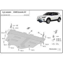 Protection sous moteur et de la radiateur KGM Korando EV