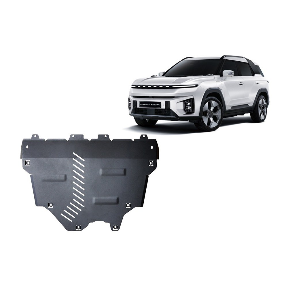 Protection sous moteur et de la radiateur KGM Torres EV
