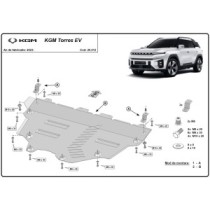 Protection sous moteur et de la radiateur KGM Torres EV
