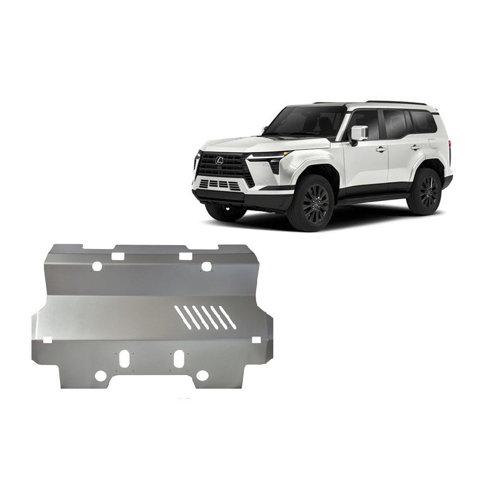 Protection de radiateur Lexus GX - Aluminium