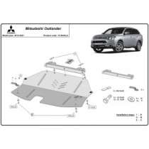 Protection Sous Moteur Mitsubishi Outlander - Aluminium