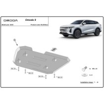 Protection de réservoir Omoda 9 - Aluminium