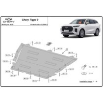 Protection sous moteur et de la boîte de vitesse Chery Tiggo 9 - Aluminium