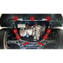 Protection sous moteur et de la boîte de vitesse Omoda 5 - Aluminium
