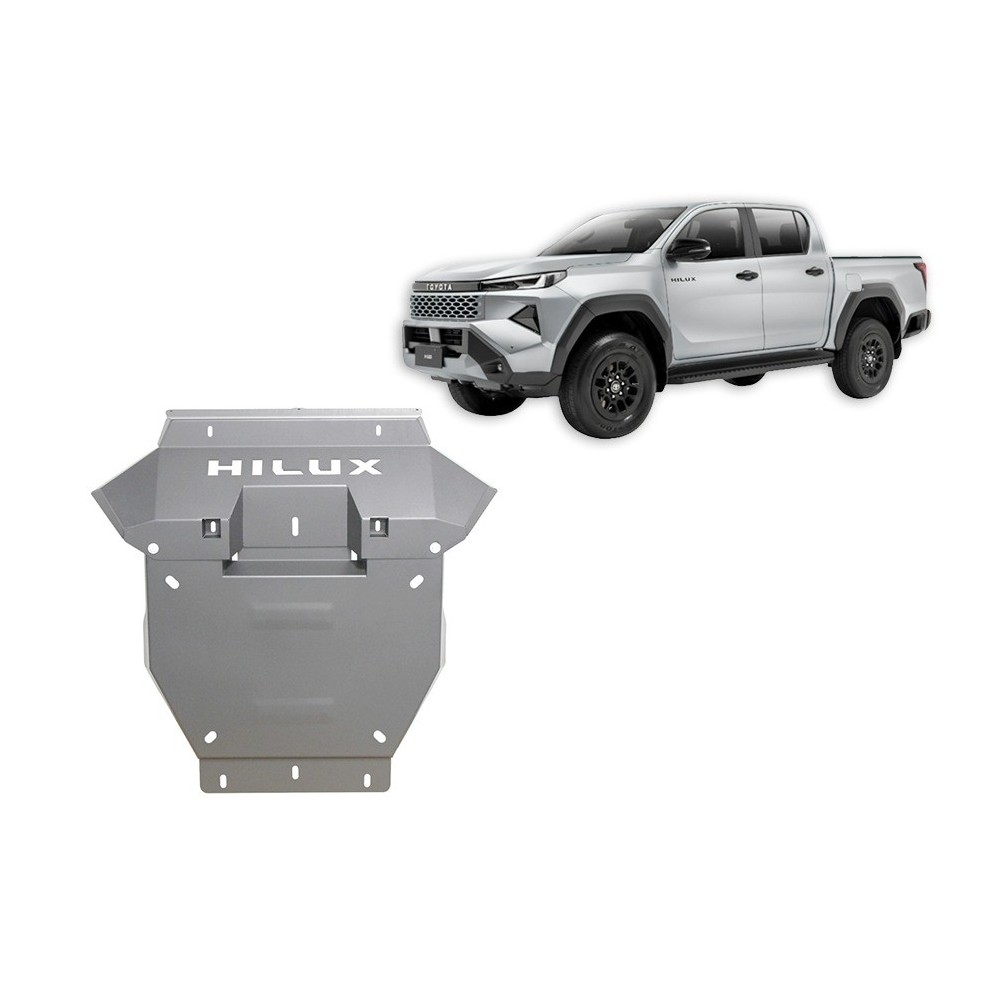 Protection Sous Moteur Toyota Hilux - Aluminium