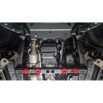 Aluminium protection de la boîte de vitesse Toyota Hilux