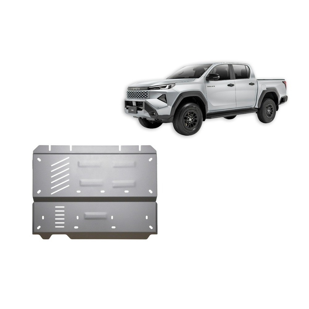 Protection du différentiel Toyota Hilux - Aluminium
