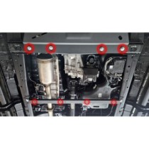 Protection du différentiel Toyota Hilux - Aluminium