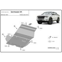 Protection sous moteur et de la radiateur Sportequipe SK