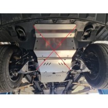 Aluminium protection de la boîte de vitesse Cirelli 8