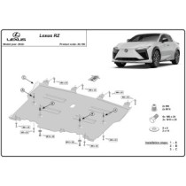 Protection sous moteur et de la boîte de vitesse Lexus RZ