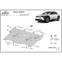 Protection sous moteur et de la boîte de vitesse Subaru Soltera