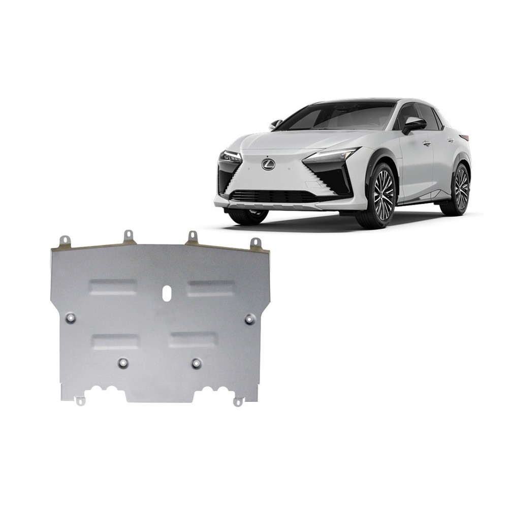 Aluminium protection sous moteur et de la boîte de vitesse Lexus RZ