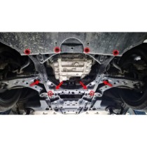 Aluminium protection sous moteur et de la boîte de vitesse Lexus RZ