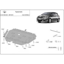 Protection sous moteur et de la boîte de vitesse Toyota Auris - Aluminium