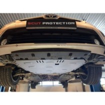 Protection sous moteur et de la boîte de vitesse Toyota Auris - Aluminium