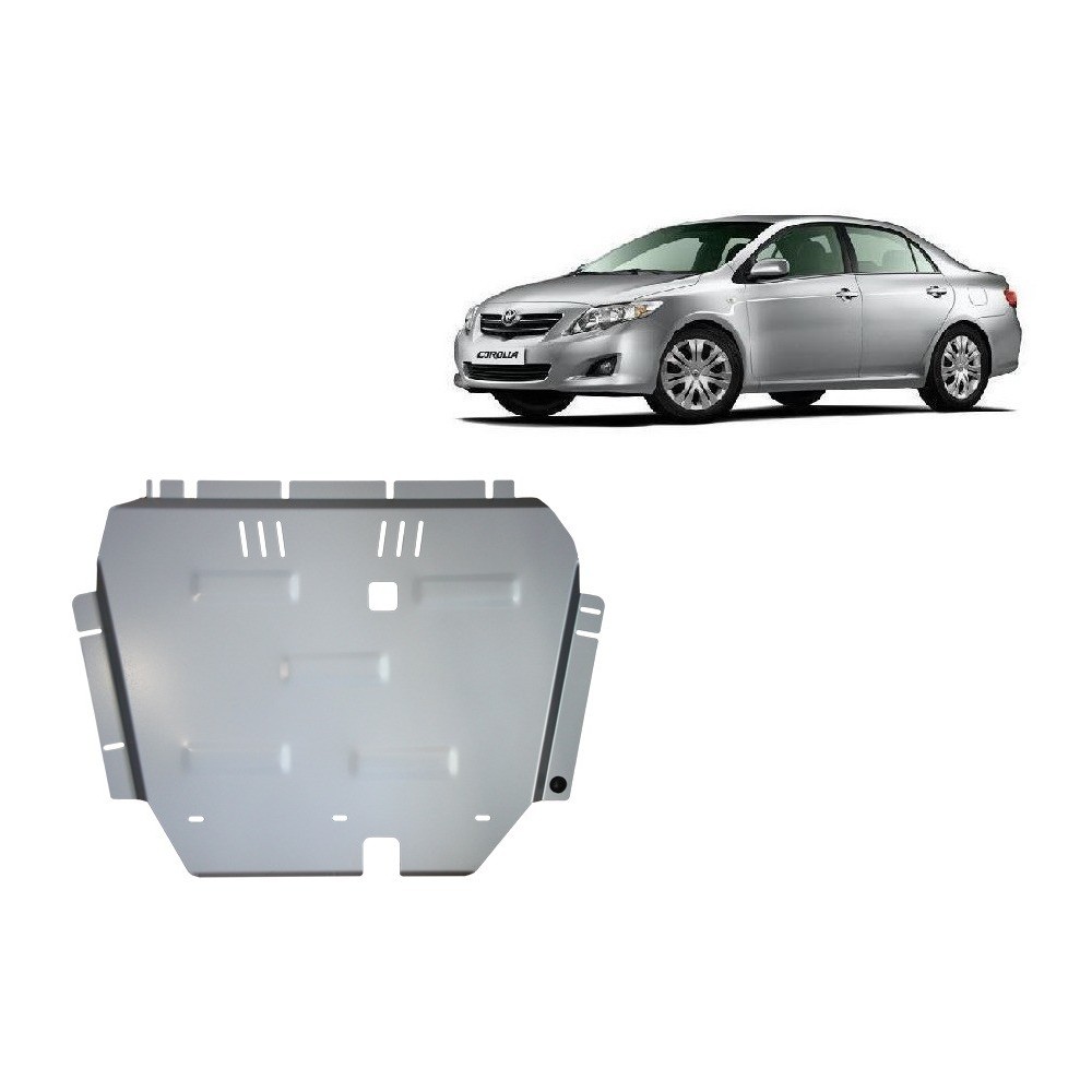 Protection sous moteur et de la boîte de vitesse Toyota Corolla - Aluminium