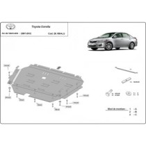 Protection sous moteur et de la boîte de vitesse Toyota Corolla - Aluminium